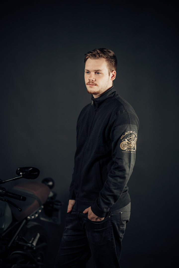 Black-Cafe London Classic Fleece 汗夾克