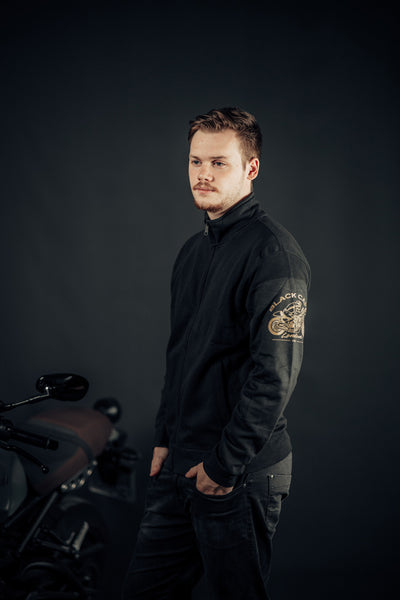 Black-Cafe London Classic Fleece 汗夾克