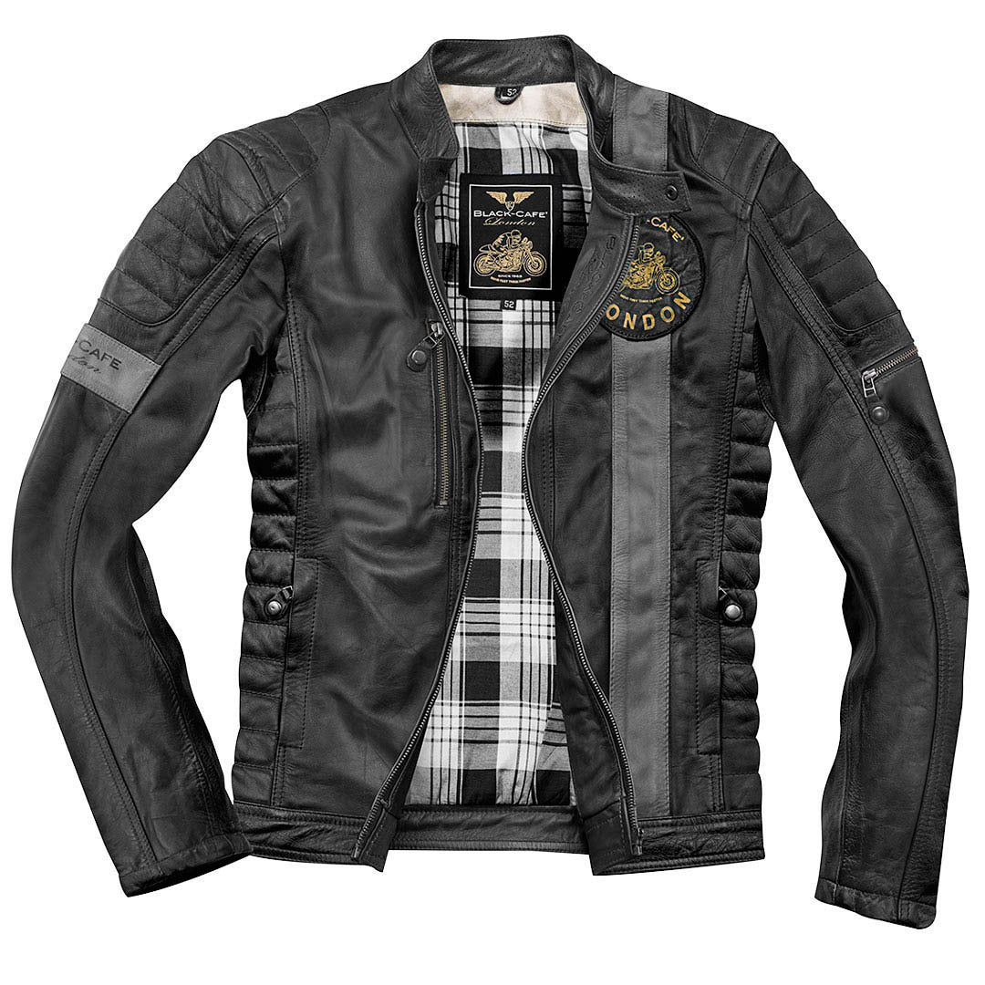 Black-Cafe London Paris 2019 Motorcykel læderjakke