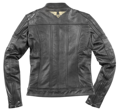 Black-Cafe London Shona II Dames motorfiets lederen jas
