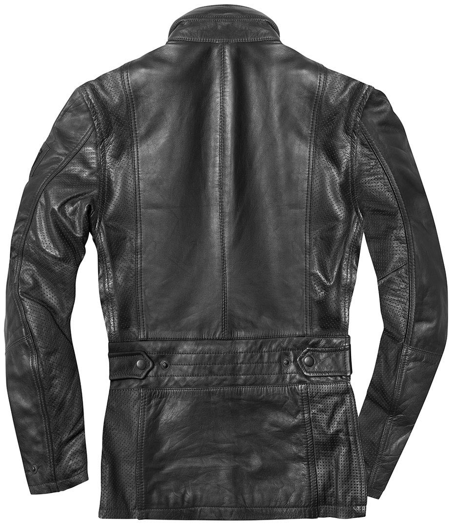 Black-Cafe London Classic Chaqueta de cuero para moto