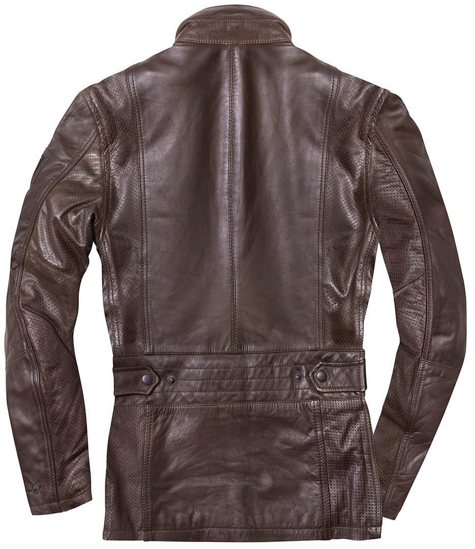 Black-Cafe London Classic Chaqueta de cuero para moto