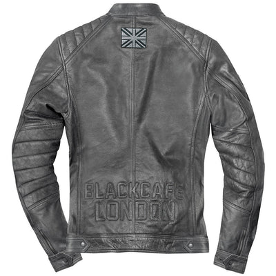Black-Cafe London SevenT Chaqueta de cuero de motocicleta