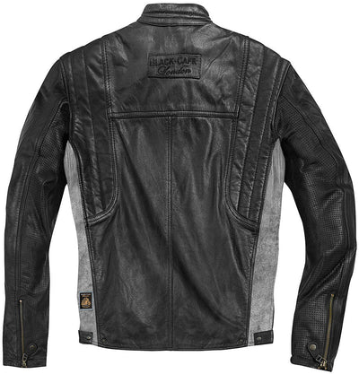 Black-Cafe London Vintage Motorcycle Leather Jacket