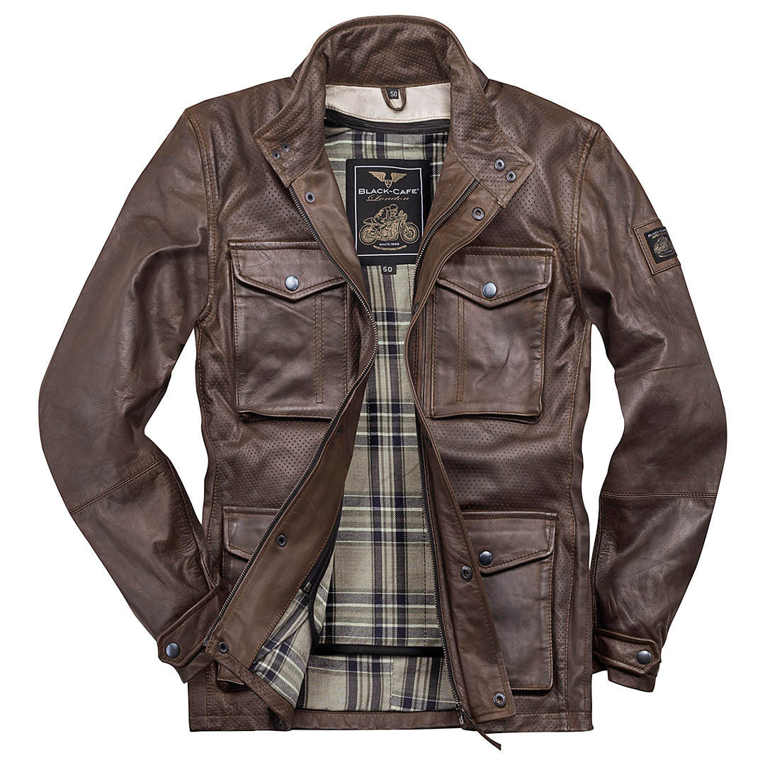 Black-Cafe London Manhattan Chaqueta de cuero