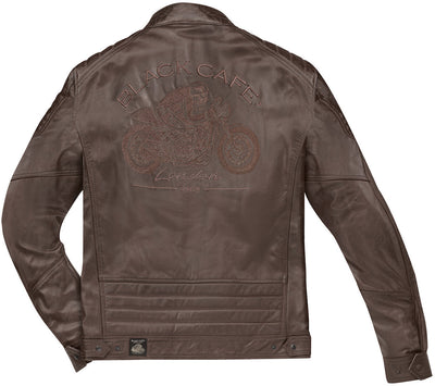Black-Cafe London Tokio Motorfiets lederen jas
