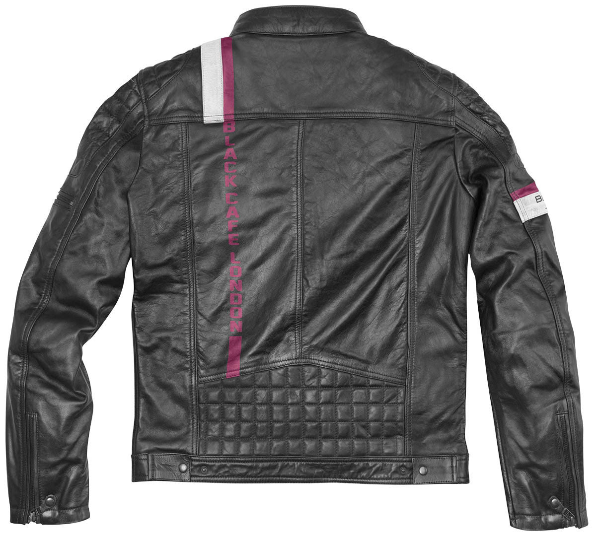 Black-Cafe London Barcelona Motorfiets lederen jas