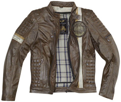 Black-Cafe London Barcelona 오토바이 가죽 재킷