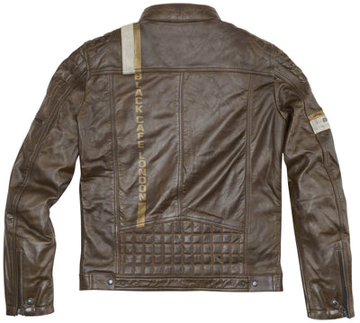 Black-Cafe London Barcelona 오토바이 가죽 재킷