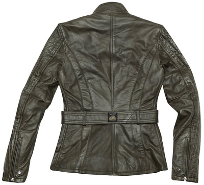 Black-Cafe London Madrid Dames motorfiets lederen jas