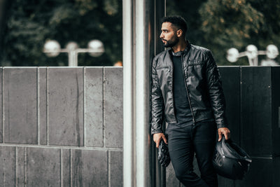 Black-Cafe London Ahvaz 텍스타일 재킷